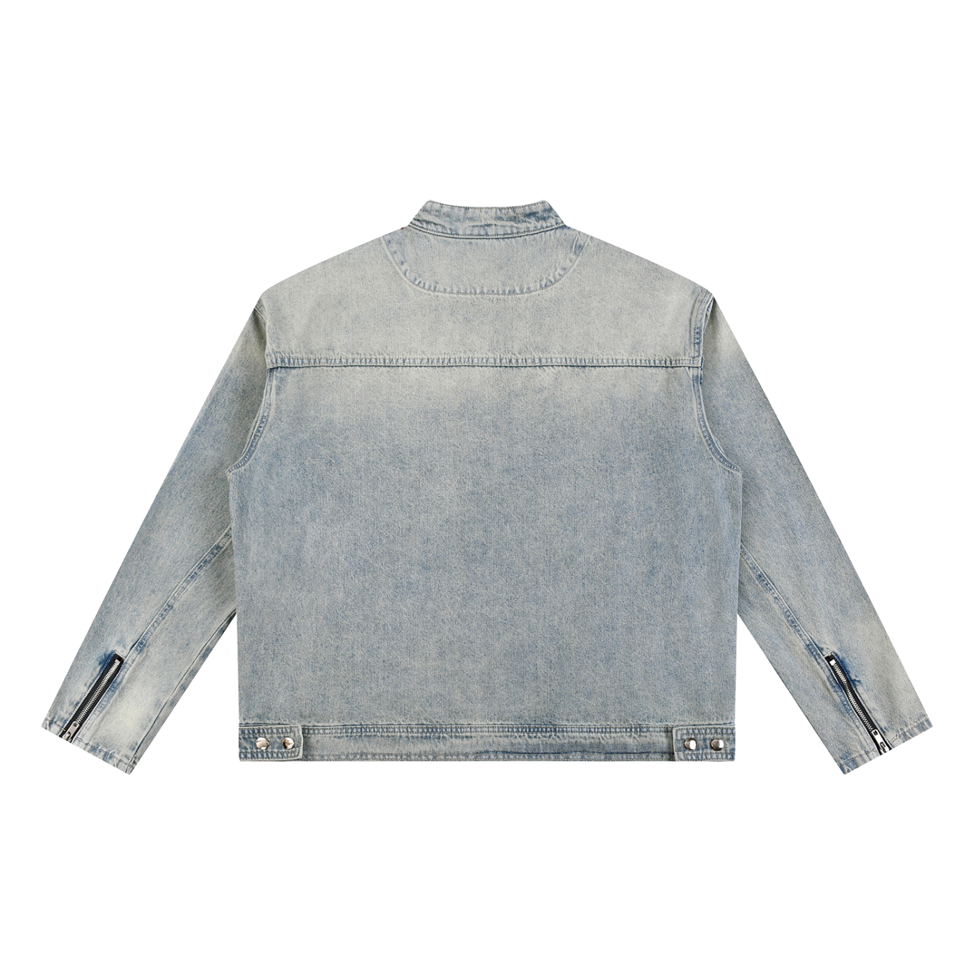 Vintage Denim Jacket Zip
