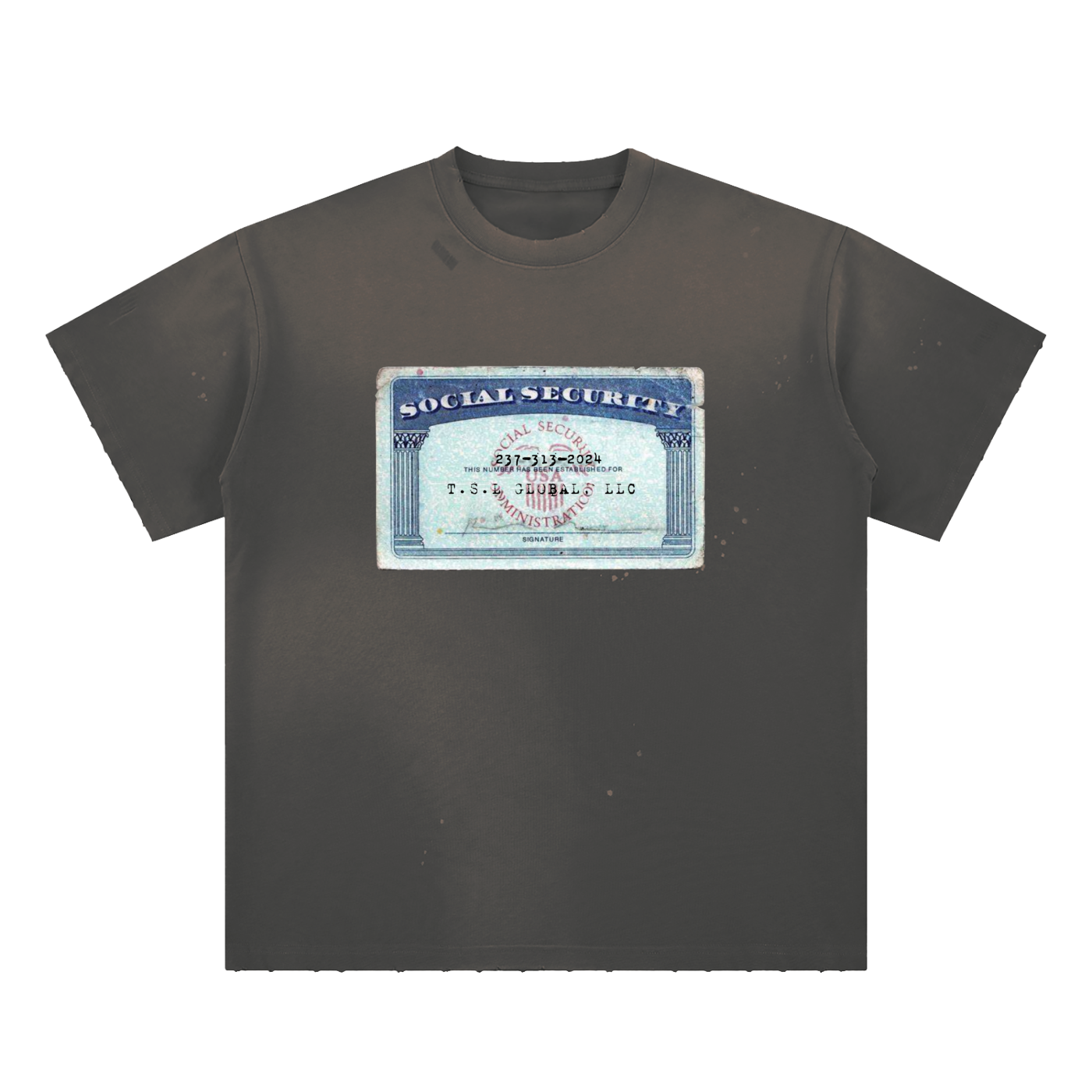 SSN Sunfade Painted Tee