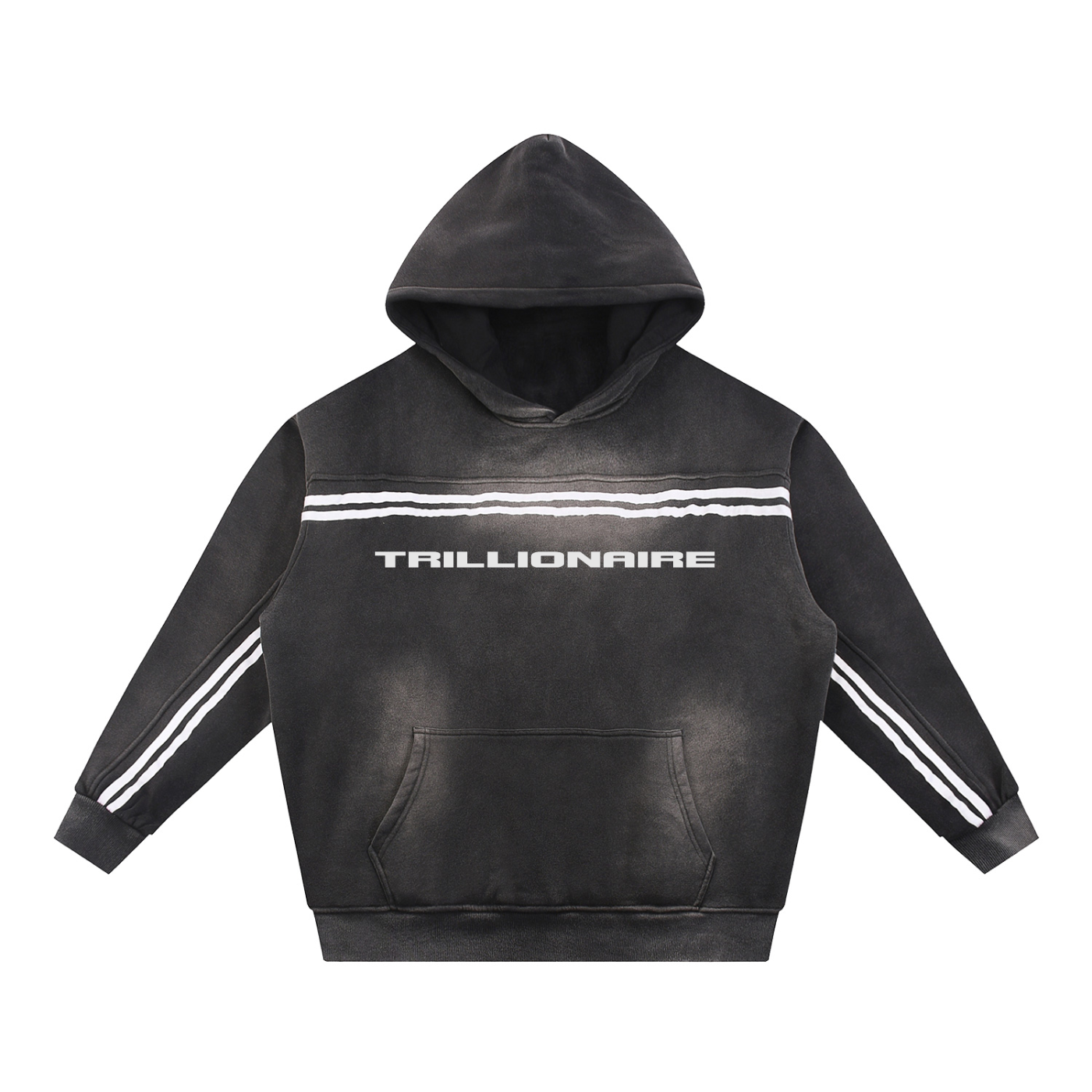 Sun Fade Tape Fleece Hoodie