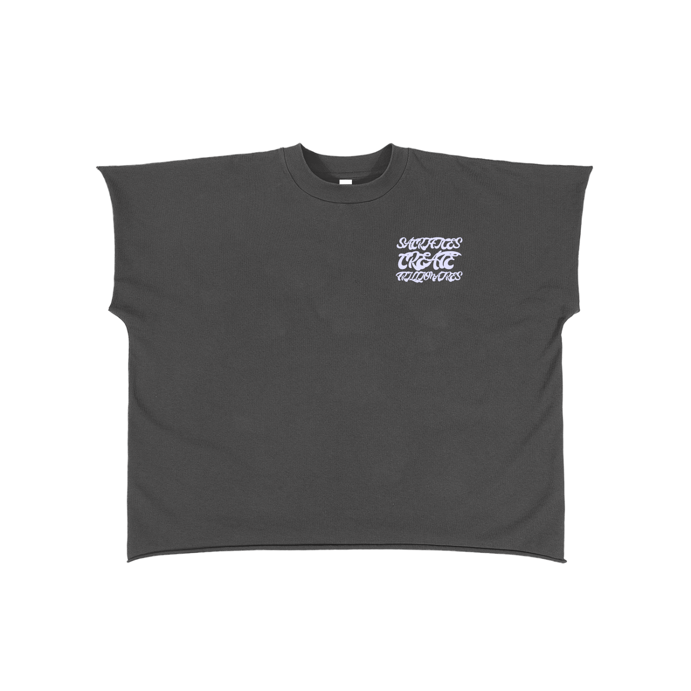 Raw Edge Box Tee