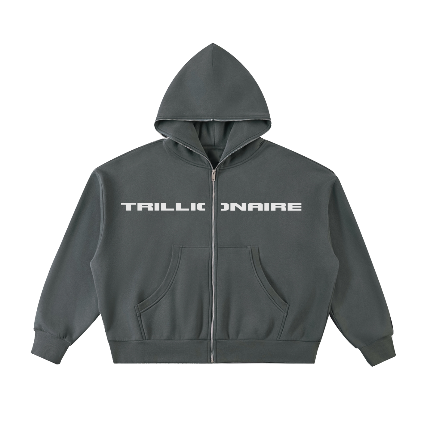 Full-Zip Box Hoodie